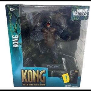 King Kong 8th Wonder Movie Maniacs Action Figure Ltd Ed 7400/7400 NIB